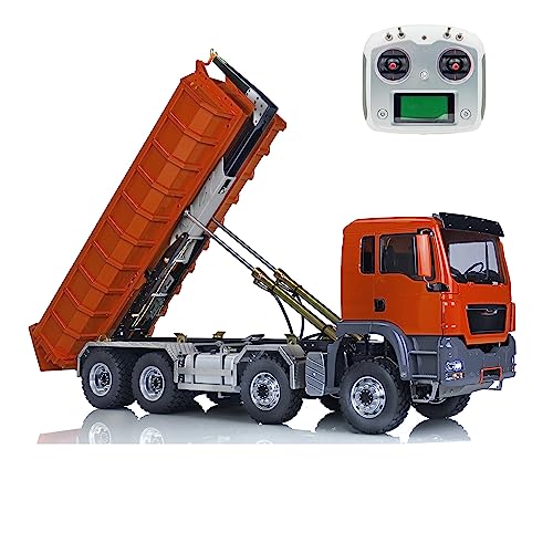 1/14 LESU 8x8 RC Hydraulischer Kipper, TGS Roll On/Off Kipper, Radio, orange Farbe, lackiertes Modell 20160901 1/14 LESU 8x8 RC Hydraulischer Kipper, TGS Roll On/Off Kipper, Radio, orange Farbe, lackiertes Modell 20160901 von TOUCAN RC HOBBY