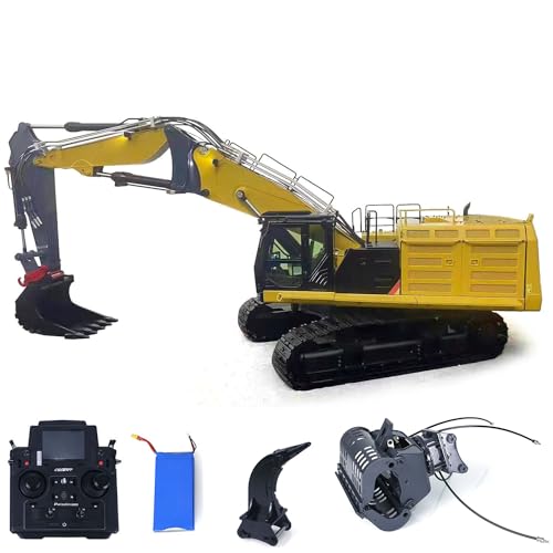 1/14 RC Hydraulischer Abrissbagger 374 UHD 3-Sektionen Ausleger RTR Bagger Mit Original Digger Looser Hydraulikgreifer - Mit Motor ESC Servo PL18EV Fernsteuerung Batterie 1/14 RC Hydraulischer Abrissbagger 374 UHD 3-Sektionen Ausleger RTR Bagger Mit Original Digger Looser Hydraulikgreifer - Mit Motor ESC Servo PL18EV Fernsteuerung Batterie von TOUCAN RC HOBBY
