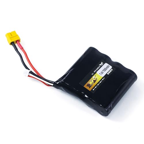 7.4V Li-Polymer Akku 7000mAh für Henglong 1/16 RC Tank IDF Merkava MK IV 3958 von TOUCAN RC HOBBY