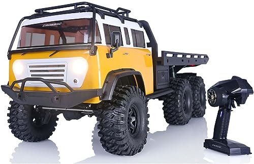 CROSSRC JT6 6WD 6X6 RTR 2.4GHz 1/10 RC Crawler Fernsteuerung Pritschenwagen Modell von TOUCAN RC HOBBY