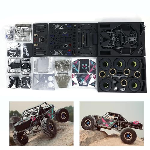 Capo 1/8 RC Crawler Auto U4 CD1582X 2 Geschwindigkeiten Ferngesteuerte Rennwagen Kits Unlackiert und Unmontiert Capo 1/8 RC Crawler Auto U4 CD1582X 2 Geschwindigkeiten Ferngesteuerte Rennwagen Kits Unlackiert und Unmontiert von TOUCAN RC HOBBY