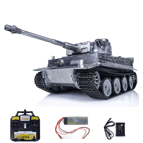 Full Metal 1:16 Scale Mato German Tiger I BB Shooting RTR Version RC Tank 1220 von TOUCAN RC HOBBY
