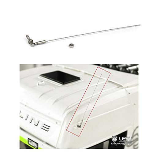 LESU Ersatzteil Simulation Antenne C für 1/14 RC Sattelzugmaschine von TOUCAN RC HOBBY