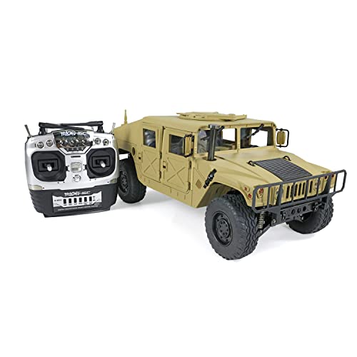 Pro Edition 1/10 Rc 4X4 Rc Militärfahrzeug P408 RC Rennwagen Esc Motor Radio Licht Sound Erwachsene Spielzeug von TOUCAN RC HOBBY