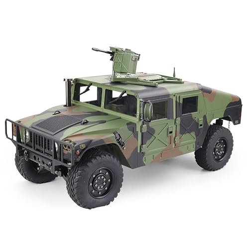 TOUCAN RC HOBBY 1/10 HG RC Auto 4 * 4 P408 US-Militärfahrzeug Racing ESC-Motor 16-K Radio 2 Geschwindigkeiten von TOUCAN RC HOBBY