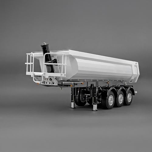 TOUCAN RC HOBBY 1/14 3 Achsen LESU Metall RC Hydraulische Kip anhänger für DIY Traktor LKW fern gesteuertes LKW-Fahrzeug R620 770S FH16 von TOUCAN RC HOBBY
