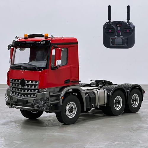 TOUCAN RC HOBBY 1/14 6x6 RC LKW Auto 6X6 Fernbedienung Traktor Trcuk NO Lock Differentialachse 2Speed für DIY Sattelanhänger von TOUCAN RC HOBBY