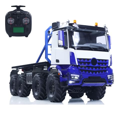 TOUCAN RC HOBBY 1/14 8X8 RC Rock Crawler 3363 Funkgesteuertes Geländewagen-Modell mit Pritschenwagen, Achssperren, fließendes Wasser, Licht, Heckwinde, Keine Batterie, für den Außenbereich von TOUCAN RC HOBBY