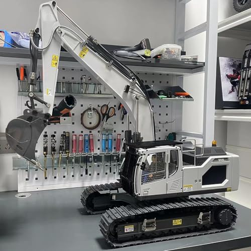 TOUCAN RC HOBBY 1/14 945 RC Hydraulik-Bagger Metall Funkferngesteuertes BAU-LKW Modell Schnellkupplung Licht Sound I6S Fernbedienung TOUCAN RC HOBBY 1/14 945 RC Hydraulik-Bagger Metall Funkferngesteuertes BAU-LKW Modell Schnellkupplung Licht Sound I6S Fernbedienung von TOUCAN RC HOBBY