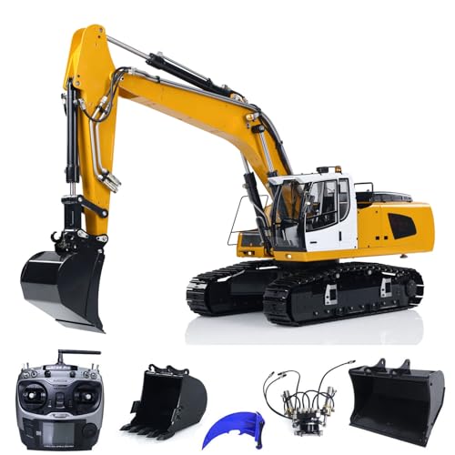TOUCAN RC HOBBY 1/14 946 9CH Raupenfernsteuer-Hydraulikbagger Modell Metallbrecher kippbarer Eimer TOUCAN RC HOBBY 1/14 946 9CH Raupenfernsteuer-Hydraulikbagger Modell Metallbrecher kippbarer Eimer von TOUCAN RC HOBBY