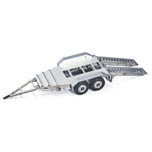 TOUCAN RC HOBBY 1/14 ET2 2-Achsen-Anhänger für ferngesteuerten Bagger E20, Stützbeine, Edelstahl-Heckklappe, Fast montiert TOUCAN RC HOBBY 1/14 ET2 2-Achsen-Anhänger für ferngesteuerten Bagger E20, Stützbeine, Edelstahl-Heckklappe, Fast montiert von TOUCAN RC HOBBY