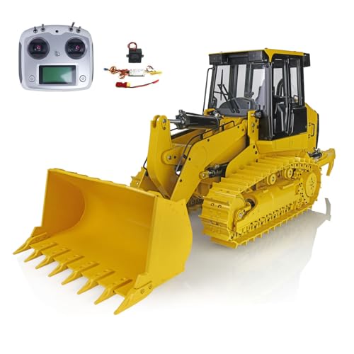 TOUCAN RC HOBBY 1/14 JD Metall RC Hydraulischer Kettenlader JDM-188 963D 3CH Ventilpumpe Bauwagen I6S Radio RTR Licht 201 Sound TOUCAN RC HOBBY 1/14 JD Metall RC Hydraulischer Kettenlader JDM-188 963D 3CH Ventilpumpe Bauwagen I6S Radio RTR Licht 201 Sound von TOUCAN RC HOBBY