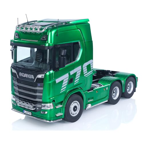 TOUCAN RC HOBBY 1/14 KABOLITE RC Sattelzugmaschine 770S 100 6X6 2-Gang-Fernsteuerung Fahrzeugachsensperren Metallchassisschiene Tür zum Öffnen RTR Outdoor von TOUCAN RC HOBBY