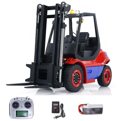 TOUCAN RC HOBBY 1/14 LESU Hydraulischer RC Gabelstapler Fernbedienung Gabelstapler Transfer Auto Modell von TOUCAN RC HOBBY