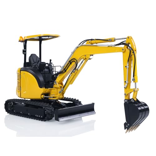 TOUCAN RC HOBBY 1/14 LESU Mini RC Hydraulikbagger PC30 Metall Funk Bagger Modell von TOUCAN RC HOBBY