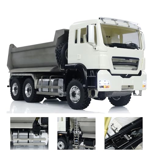 TOUCAN RC HOBBY 1/14 LESU RC Hydraulik-Kipper-LKW 6 * 6 RC Tipper Auto Modell Frontzylinder Unlackierte Karosserie Licht Sound TOUCAN RC HOBBY 1/14 LESU RC Hydraulik-Kipper-LKW 6 * 6 RC Tipper Auto Modell Frontzylinder Unlackierte Karosserie Licht Sound von TOUCAN RC HOBBY