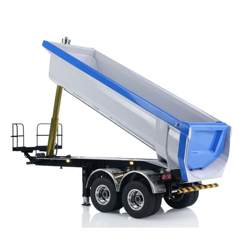 TOUCAN RC HOBBY 1/14 LESU RC Metall Hydraulische Dumper Anhänger Modell für Traktor LKW DIY LKW Auto von TOUCAN RC HOBBY