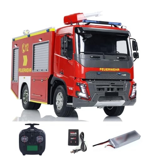 TOUCAN RC HOBBY 1/14 RC Feuerwehrfahrzeug 4x2 Elektroauto Fernbedienung Feuerwehr Truck Modell TOUCAN RC HOBBY 1/14 RC Feuerwehrfahrzeug 4x2 Elektroauto Fernbedienung Feuerwehr Truck Modell von TOUCAN RC HOBBY