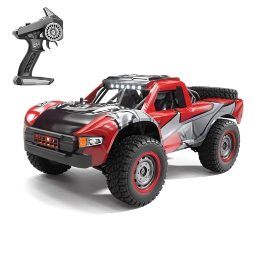 TOUCAN RC HOBBY 1/14 RC Hochgeschwindigkeits-Geländewagen mit 48 km/h, elektrisches Allrad-Fernsteuerungsauto, Q130A Kohlebürstenmotor, 17G Servo, LED-Leuchten, RTR für draußen TOUCAN RC HOBBY 1/14 RC Hochgeschwindigkeits-Geländewagen mit 48 km/h, elektrisches Allrad-Fernsteuerungsauto, Q130A Kohlebürstenmotor, 17G Servo, LED-Leuchten, RTR für draußen von TOUCAN RC HOBBY