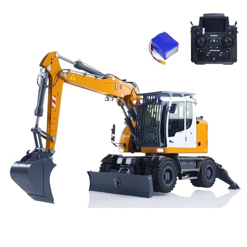 TOUCAN RC HOBBY 1/14 RC Hydraulischer Mobilbagger LR914 8-Wege-Ventil RTR Metallfernbedienung 4 * 4 Baggermodell Achssperre Flysky PL18EV Lite Für Hobby TOUCAN RC HOBBY 1/14 RC Hydraulischer Mobilbagger LR914 8-Wege-Ventil RTR Metallfernbedienung 4 * 4 Baggermodell Achssperre Flysky PL18EV Lite Für Hobby von TOUCAN RC HOBBY