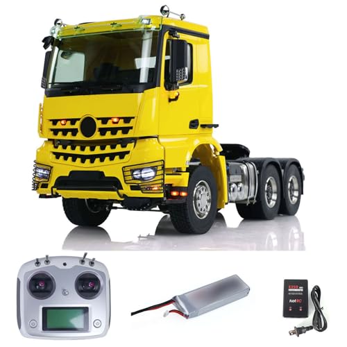 TOUCAN RC HOBBY 1/14 RC Traktor LKW K3363 6x6 Metall-Fahrgestell-Fernbedienung Auto 3-Gang-Getriebe TOUCAN RC HOBBY 1/14 RC Traktor LKW K3363 6x6 Metall-Fahrgestell-Fernbedienung Auto 3-Gang-Getriebe von TOUCAN RC HOBBY