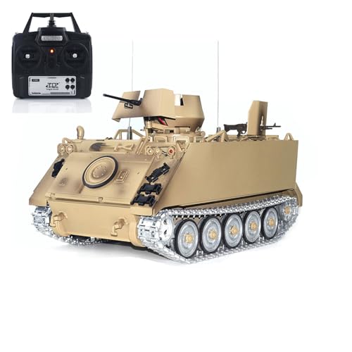 TOUCAN RC HOBBY 1/16 RC Panzer M2412-B M113A1 ACAV 360° Turmdrehung Infrarot Metallräder Getriebe Raucheinheit Funksteuerung Militärmodell TOUCAN RC HOBBY 1/16 RC Panzer M2412-B M113A1 ACAV 360° Turmdrehung Infrarot Metallräder Getriebe Raucheinheit Funksteuerung Militärmodell von TOUCAN RC HOBBY