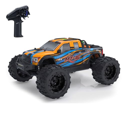 TOUCAN RC HOBBY 1/16 Racing MT16 RC Monster Truck 4x4 Ferngesteuertes Geländefahrzeug 2845 Bürstenloser Motor 35A ESC Batterie RTR Modellauto für Erwachsene TOUCAN RC HOBBY 1/16 Racing MT16 RC Monster Truck 4x4 Ferngesteuertes Geländefahrzeug 2845 Bürstenloser Motor 35A ESC Batterie RTR Modellauto für Erwachsene von TOUCAN RC HOBBY