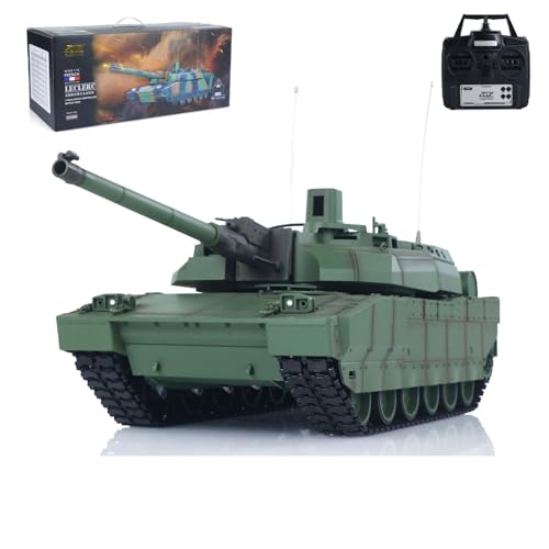 TOUCAN RC HOBBY 1/16 Tongde RC Panzer H2408 Leclerc Battle Tank RTR Infrarot BB Shooting Barrel Recoil 320 Grad Elektro Modell Batterie TOUCAN RC HOBBY 1/16 Tongde RC Panzer H2408 Leclerc Battle Tank RTR Infrarot BB Shooting Barrel Recoil 320 Grad Elektro Modell Batterie von TOUCAN RC HOBBY