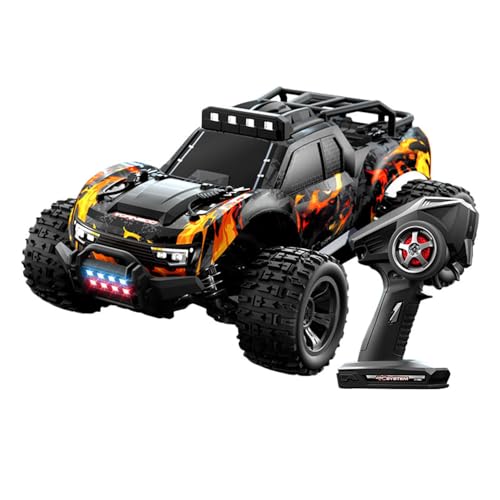 TOUCAN RC HOBBY 1/18 2,4 GHz RC 4WD Auto C8810 Fernbedienung Hochgeschwindigkeits-Geländewagen RTR Kohlebürstenmotor ESC Servo LED-Leuchten Batterie Outdoor von TOUCAN RC HOBBY