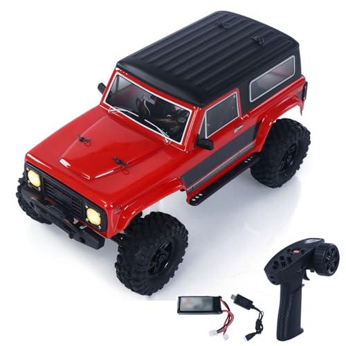 TOUCAN RC HOBBY 1/18 2.4G RC Rock Crawler Car CR18P V3 Rushmore 4*4 Crawler Ready to Run Flysky Radio System Brushless Motor ESC von TOUCAN RC HOBBY