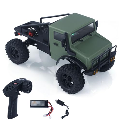 TOUCAN RC HOBBY 1/18 CR18P V3 Thunter RC Kletterauto 2.4G Wireless Control 4WD Rock Crawler Auto Bürstenloser Motor ESC RTR LED Lichter von TOUCAN RC HOBBY