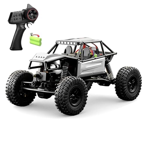 TOUCAN RC HOBBY 1/18 RC Kletterauto 4 * 4 Fernbedienung Geländewagen RTR Rock Crawler Auto C8808 370 Bürstenmotor Batterie 20A ESC Lichter Außen TOUCAN RC HOBBY 1/18 RC Kletterauto 4 * 4 Fernbedienung Geländewagen RTR Rock Crawler Auto C8808 370 Bürstenmotor Batterie 20A ESC Lichter Außen von TOUCAN RC HOBBY