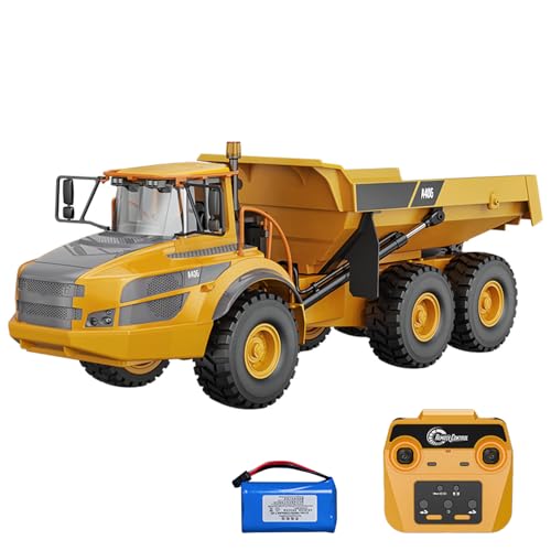 TOUCAN RC HOBBY 1/20 Kunststoff 003 RC Gelenk-Dumper 6WD Elektrofernbedienung LKW VO Motor Batterie USB Ladekabel RTR von TOUCAN RC HOBBY