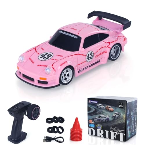 TOUCAN RC HOBBY 1/43 2.4G Funks teuerung Drift Auto Rennfahrzeuge Hochgeschwindigkeits 15 KM/H 4WD Mini-Autobatterie-Leuchten RTR Kinder Spielzeug Geschenk TOUCAN RC HOBBY 1/43 2.4G Funks teuerung Drift Auto Rennfahrzeuge Hochgeschwindigkeits 15 KM/H 4WD Mini-Autobatterie-Leuchten RTR Kinder Spielzeug Geschenk von TOUCAN RC HOBBY