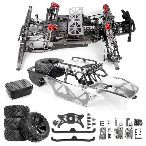 TOUCAN RC HOBBY 1/5 RC Offroad-Auto GR1 Pro Kit Metallchassis PC-Gehäuse DIY Funkgesteuertes Rock Crawler-Modell 9-Zoll-Rad Keine elektronischen Teile Outdoor TOUCAN RC HOBBY 1/5 RC Offroad-Auto GR1 Pro Kit Metallchassis PC-Gehäuse DIY Funkgesteuertes Rock Crawler-Modell 9-Zoll-Rad Keine elektronischen Teile Outdoor von TOUCAN RC HOBBY