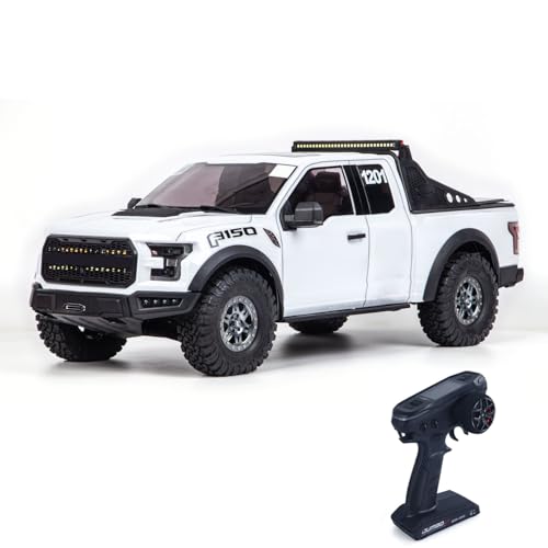 TOUCAN RC HOBBY 1/8 Ferngesteuerter Crawler F150 Pickup Truck 4X4 RC Geländewagen 2-Gang-Getriebe Metallantriebswellen Keine Batterie TOUCAN RC HOBBY 1/8 Ferngesteuerter Crawler F150 Pickup Truck 4X4 RC Geländewagen 2-Gang-Getriebe Metallantriebswellen Keine Batterie von TOUCAN RC HOBBY