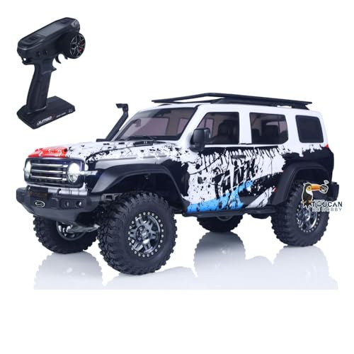 TOUCAN RC HOBBY 1/8 RC Crawler Tank 300 Gedenkausgabe 4WD Fernbedienung Geländewagen Achsschloss Gebürsteter Motor ESC Leichtmetallarm für Erwachsene TOUCAN RC HOBBY 1/8 RC Crawler Tank 300 Gedenkausgabe 4WD Fernbedienung Geländewagen Achsschloss Gebürsteter Motor ESC Leichtmetallarm für Erwachsene von TOUCAN RC HOBBY
