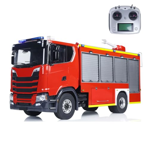 TOUCAN RC HOBBY 1:14 4X4 Metall Chassis Schiene Fernbedienung Feuerwehrauto SC 770S i6S Radio 2Speed Gerabox Wasser Sprühen Kein Ladegerät RC Modellauto Hobby Modell TOUCAN RC HOBBY 1:14 4X4 Metall Chassis Schiene Fernbedienung Feuerwehrauto SC 770S i6S Radio 2Speed Gerabox Wasser Sprühen Kein Ladegerät RC Modellauto Hobby Modell von TOUCAN RC HOBBY
