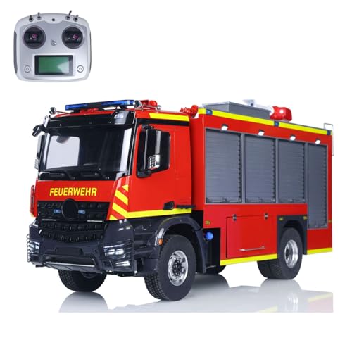 TOUCAN RC HOBBY 1:14 4X4 Metallachsen ferngesteuertes Feuerwehrfahrzeug i6S Radio 2-Gang-Licht- und Soundsystem ohne Batterie montiert PNP Hobby Modell TOUCAN RC HOBBY 1:14 4X4 Metallachsen ferngesteuertes Feuerwehrfahrzeug i6S Radio 2-Gang-Licht- und Soundsystem ohne Batterie montiert PNP Hobby Modell von TOUCAN RC HOBBY
