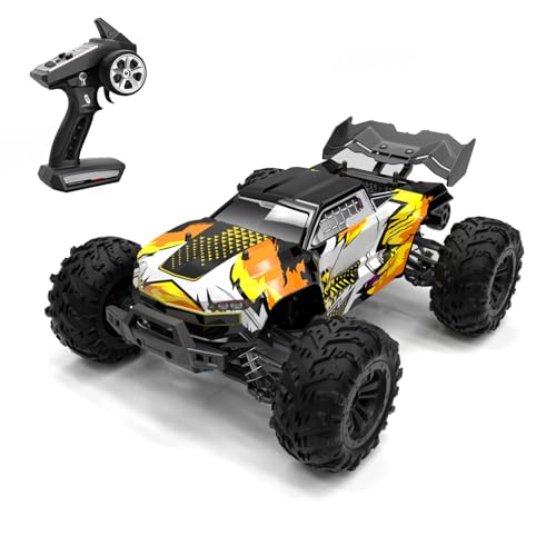 TOUCAN RC HOBBY 1:16 2,4 GHz RC Hochgeschwindigkeits-Geländewagen 70 km/h 4 * 4 Fernbedienung Pickup Truck RTR Auto Metallantriebswelle Bürstenloser Motor Batterie Outdoor von TOUCAN RC HOBBY