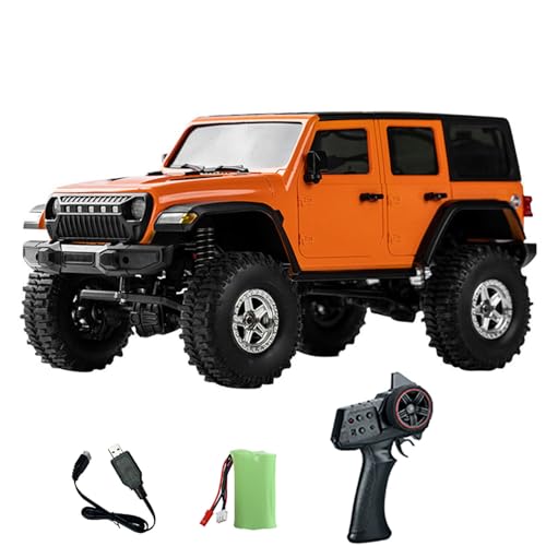TOUCAN RC HOBBY 1:18 4 * 4 RC Simulation Rock Crawler Auto C8801 2,4G Drahtlose Steuerung Geländewagen RTR Crawler Bürstenmotor ESC LED-Leuchten Außen von TOUCAN RC HOBBY