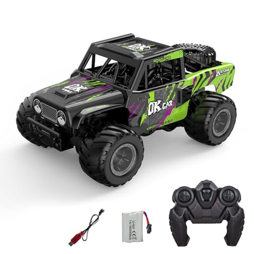 TOUCAN RC HOBBY 1:18 RC Offroad-Auto Q191 Wasserdichtes ferngesteuertes Amphibienfahrzeug 360-Grad-Drehung Stunt-Auto Elektro-Allradantrieb Betriebsbereit Batteriebetrieben Outdoor von TOUCAN RC HOBBY