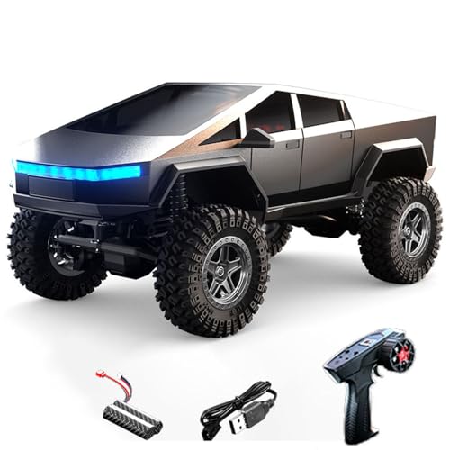 TOUCAN RC HOBBY 1:18 RC Rock Crawler Car C8818 2.4G Funkgesteuertes Kletterauto 4WD Fahrzeug 370 Bürstenmotor 20A ESC Batterie LED-Licht RTR Outdoor TOUCAN RC HOBBY 1:18 RC Rock Crawler Car C8818 2.4G Funkgesteuertes Kletterauto 4WD Fahrzeug 370 Bürstenmotor 20A ESC Batterie LED-Licht RTR Outdoor von TOUCAN RC HOBBY