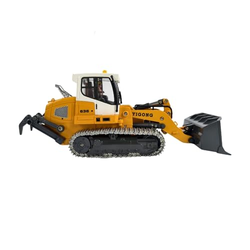 TOUCAN RC HOBBY 1:50 RC Elektro-Kettenlader LR636 2,4 GHz Baumaschine Metallschaufel Ketten Ripper RTR-Modell Licht Sound Akku TOUCAN RC HOBBY 1:50 RC Elektro-Kettenlader LR636 2,4 GHz Baumaschine Metallschaufel Ketten Ripper RTR-Modell Licht Sound Akku von TOUCAN RC HOBBY