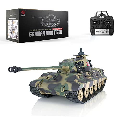 TOUCAN RC HOBBY 2,4 G Henglong 1/16 Maßstab 7,0 Kunststoff German King Tiger RTR RC Panzer Modell 3888A TOUCAN RC HOBBY 2,4 G Henglong 1/16 Maßstab 7,0 Kunststoff German King Tiger RTR RC Panzer Modell 3888A von TOUCAN RC HOBBY