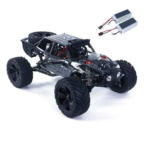 TOUCAN RC HOBBY 249 km/h Hochgeschwindigkeits-Geländewagen 1/5 GR1 Pro, Elektromodell, 2-Gang-Fernbedienung, Rock Crawler, Metallchassis, Hinterachssperren, Outdoor TOUCAN RC HOBBY 249 km/h Hochgeschwindigkeits-Geländewagen 1/5 GR1 Pro, Elektromodell, 2-Gang-Fernbedienung, Rock Crawler, Metallchassis, Hinterachssperren, Outdoor von TOUCAN RC HOBBY