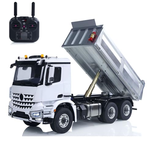TOUCAN RC HOBBY 3348 Metall-Chassis 1/14 RC Hydraulik-Dumper, 2-Gang-Getriebe, Funkgesteuerter Kipper, Modellauto, Differenzialachse, Licht, Sound, Funk, Hobbymodell TOUCAN RC HOBBY 3348 Metall-Chassis 1/14 RC Hydraulik-Dumper, 2-Gang-Getriebe, Funkgesteuerter Kipper, Modellauto, Differenzialachse, Licht, Sound, Funk, Hobbymodell von TOUCAN RC HOBBY