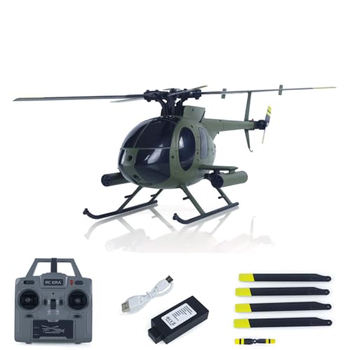 TOUCAN RC HOBBY 335 mm Länge 1/28 PA Army Style Ferngesteuerter Hubschrauber C189 MD500 Höhenhaltung Stunt-Modi Windbeständig Anfängerfreundlich Für Hobby von TOUCAN RC HOBBY