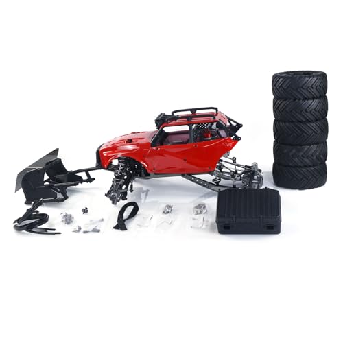 TOUCAN RC HOBBY 36,4 Zoll 1/5 RC Crawler GR1 Pro Kit Funkgesteuertes Geländeauto 2-Gang-Getriebe Lackiert Fast zusammengebaut DIY Modellfahrzeug für Erwachsene von TOUCAN RC HOBBY