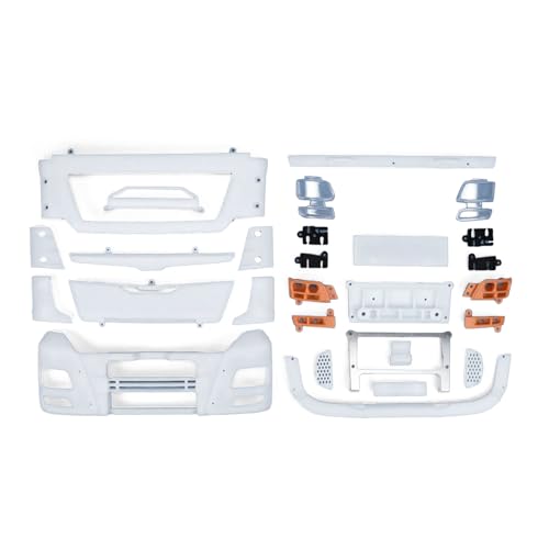 TOUCAN RC HOBBY 3D-Druck Kunststoff-Frontstoßstange DIY-Kits für 1/14 DIYRemote Control Sattelzugmaschine TGX 56325 RC LKW-Automodell TOUCAN RC HOBBY 3D-Druck Kunststoff-Frontstoßstange DIY-Kits für 1/14 DIYRemote Control Sattelzugmaschine TGX 56325 RC LKW-Automodell von TOUCAN RC HOBBY